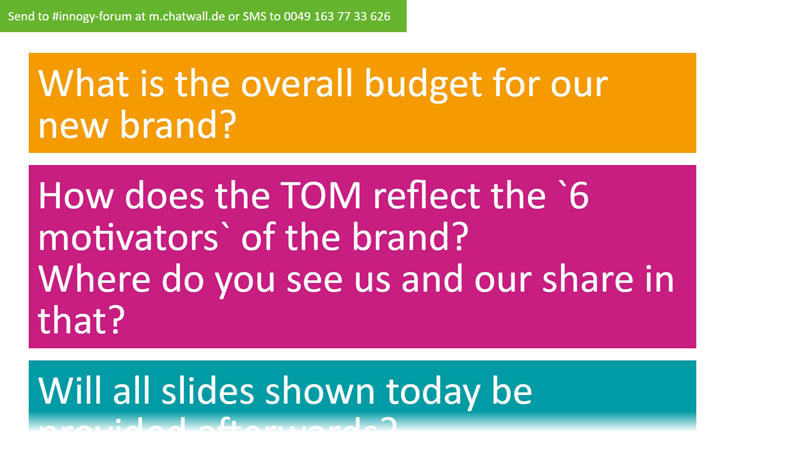 SMS Chatwall - Design Corporativo